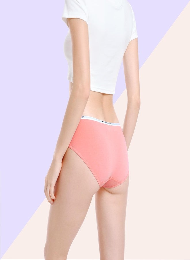 Mesachy Girls Underwear Cotton Panties for Teens Girl Kids Briefs Pack of 8 - Image 2